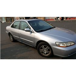 2002 HONDA ACCORD 4DR SEDAN GREY 332,504KM KEYS AND REGISTRATION