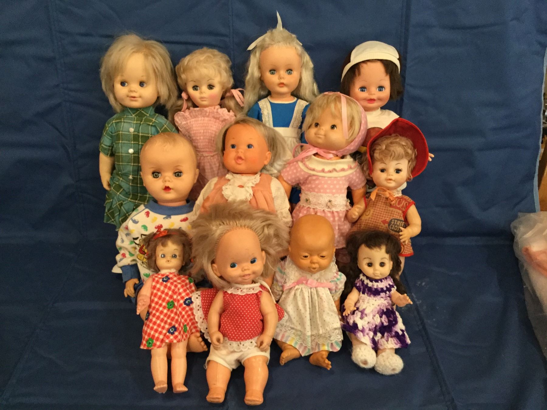 hard plastic dolls