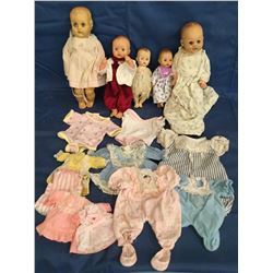 5 Rubber Type Dolls Horseman / other