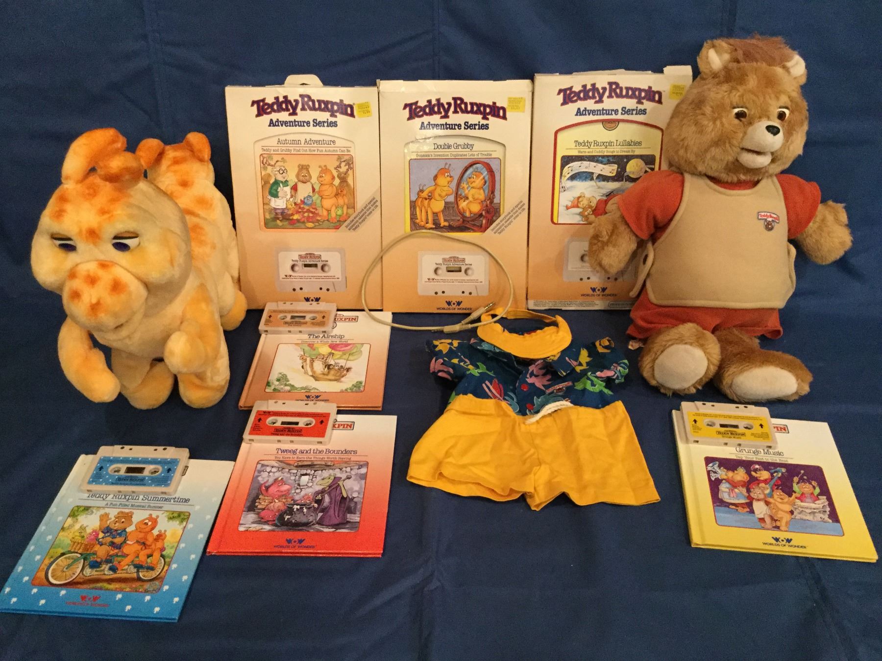 teddy ruxpin and grubby
