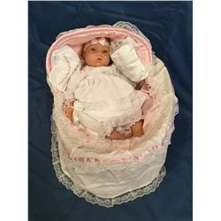 Molly P Originals Baby Lisa with Basineete