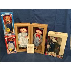 Raggedy Ann & Andy in Original Boxes