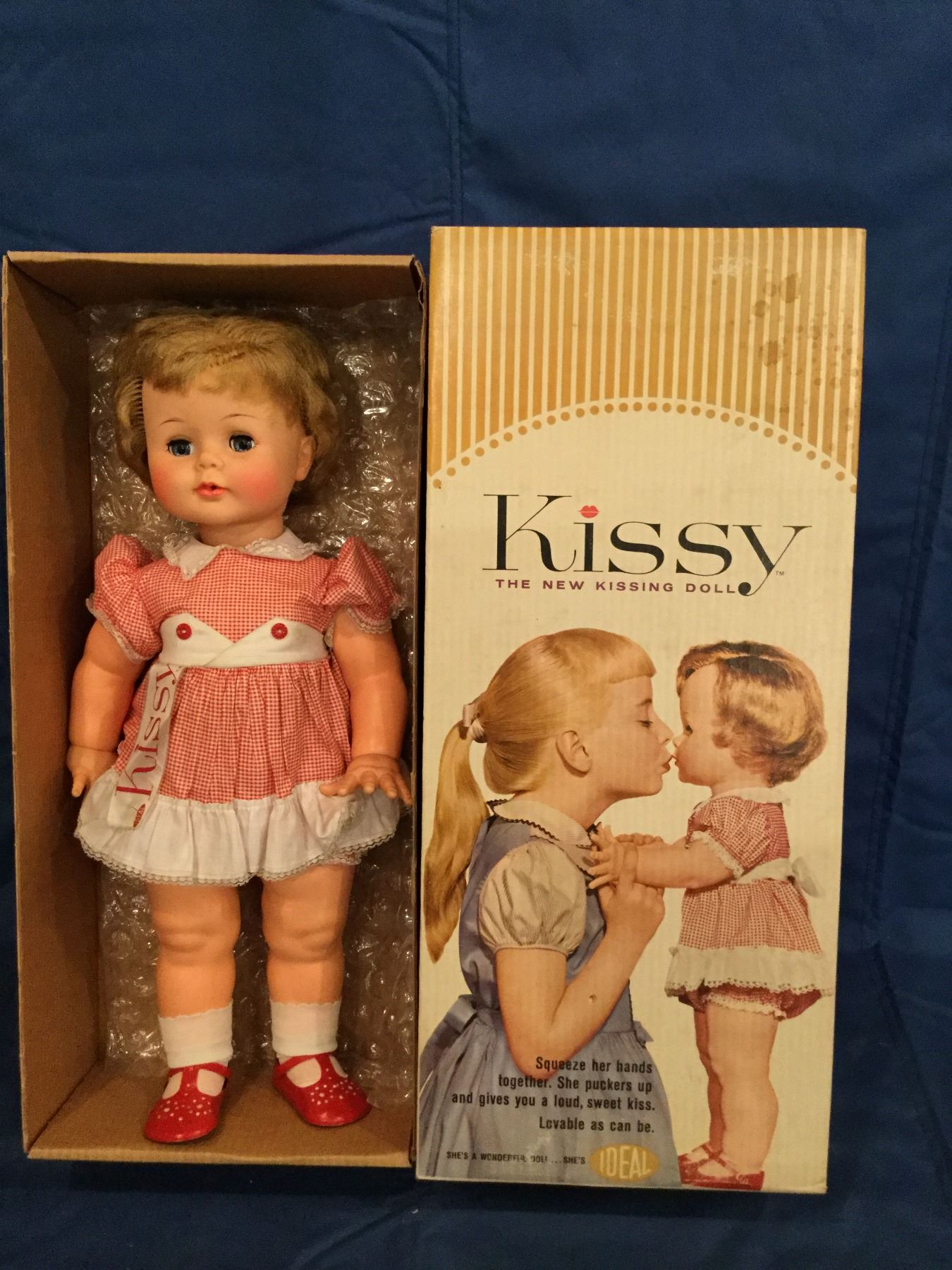 vintage kissy doll