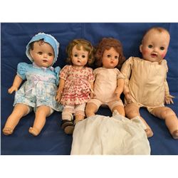 Lot of 4 Different type dolls