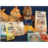 Image 1 : 1980's Teddy Ruxpin & Grubby Interactive with Boxed Books and Tapes