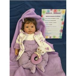Reborn "Hannah Rose" from "Nana's Nursery" ***This is not a Toy****