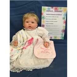 Reborn "Josie Marie" from "Nana's Nursery" ***This is not a Toy.