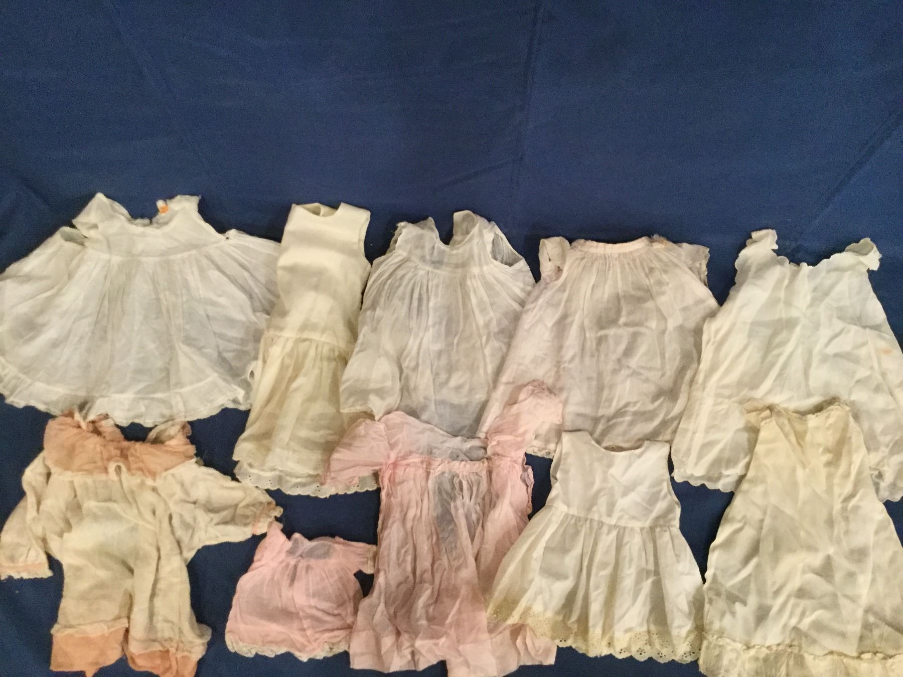 antique doll clothes