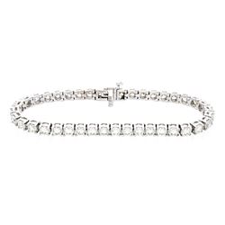 14KT White Gold 10.00ctw Diamond Tennis Bracelet