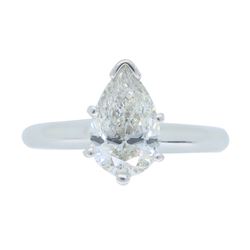 Platinum 1.06ct Diamond Ring