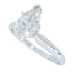 Image 2 : Platinum 1.06ct Diamond Ring