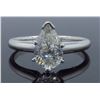 Image 4 : Platinum 1.06ct Diamond Ring