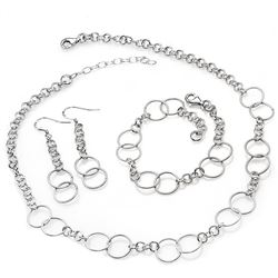 Sterling Silver Jewelry Set