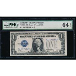 1928B $1 Silver Certificate PMG 64EPQ