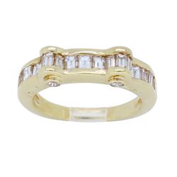 14KT Yellow gold 1.12ctw Diamond Ring