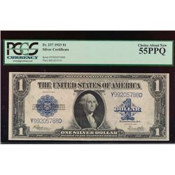 1923 $1 Silver Certificate PCGS 55PPQ