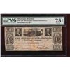 Image 1 : 1838 $100 Mississippi and Alabama Rail Road Co Obsolete Note PMG 25NET