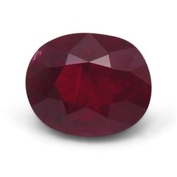 1.51ct GIA Certified Mozambique Ruby Gemstone