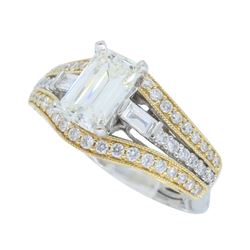 14KT Two Tone Gold 1.50ctw Diamond Ring