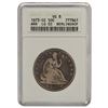 Image 1 : 1876-CC Arrows Seated Liberty Half Dollar ANACS  VG8