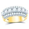 Image 1 : 2.96 CTW Diamond Ring 14KT Yellow Gold - REF-525K5X