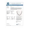 Image 3 : 34.96 CTW Oval Diamond Designer Necklace 18K Rose Gold - REF-6441F8N - 42705