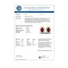 Image 3 : 1.02 CTW Ruby & Micro Pave VS/SI Diamond Earrings Halo 18K Yellow Gold - REF-32T8M - 21192