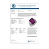 Image 2 : 9.25 CTW Amethyst & Diamond Ring 14K White Gold - REF-57W8F - 11239