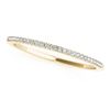 Image 5 : 1.56 CTW Certified VS/SI Princess Diamond 2Pc Set Solitaire Halo 14K Yellow Gold - REF-436W5F - 3136
