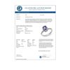 Image 2 : 1.90 CTW Tanzanite & Diamond Ring 14K White Gold - REF-74A8X - 13472