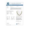 Image 3 : 42.56 CTW Oval Diamond Designer Necklace 18K Yellow Gold - REF-7835Y8K - 42814