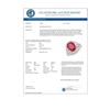 Image 2 : 6.07 CTW Ruby & Diamond Ring 14K White Gold - REF-127Y3K - 13638
