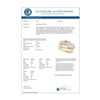 Image 3 : 3.25 CTW Certified VS/SI Diamond 2Pc Set Solitaire Wedding 14K Yellow Gold - REF-640W5F - 32101