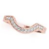 Image 5 : 2.39 CTW Certified VS/SI Diamond 2Pc Wedding Set Solitaire Halo 14K Rose Gold - REF-589W8F - 31053