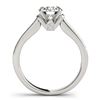 Image 2 : 1.5 CTW Certified VS/SI Diamond Solitaire Ring 18K White Gold - REF-385N6Y - 27528