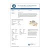 Image 3 : 1.26 CTW Certified VS/SI Princess Diamond 2Pc Set Solitaire Halo 14K Yellow Gold - REF-232T2M - 3136