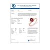 Image 2 : 1.06 CTW Pink Tourmaline & Diamond Ring 14K Rose Gold - REF-36X4T - 11220