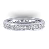1.33 CTW Certified VS/SI Diamond Eternity Band Ladies 14K White Gold - REF-98A5X - 30327