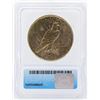 Image 2 : 1935-S $1 Peace Silver Dollar Coin ICG MS63
