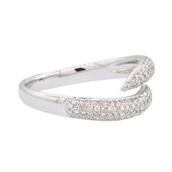 0.43 ctw Diamond Ring - 14KT White Gold