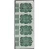 Image 2 : Uncut Sheet of (4) State of Louisiana Baby Bond Obsolete Notes