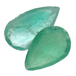 2.78 ctw Pear Emerald Parcel