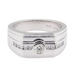 0.48 ctw Diamond Ring - 14KT White Gold