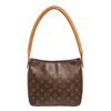 Louis Vuitton Monogram Canvas Leather Looping MM Shoulder Bag
