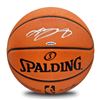 Image 1 : LEBRON JAMES SIGNED SPALDING BASKETBALL (UPPER DECK COA)