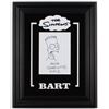 Image 1 : Matt Groening Signed "The Simpsons" 16x20 Custom Framed Original Sketch Inscribed "2012" (JSA ALOA)