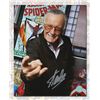 Image 1 : Stan Lee Autographed Comic Book Legend Web Slinger Promo 8x10 Photo