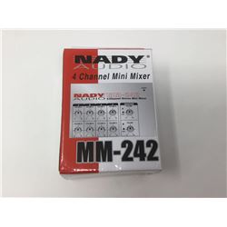 Nady Audio 4 Channel Mini Mixer