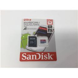 SanDiskUltra MicroSDXCUHS-I Card w/ Adapter 256GB