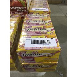Trident Layers Grape Lemonade Gum (12 Pack x 14 Pieces) Lot of 2